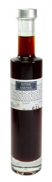 Bitter-Kräuter-Likör 0,2l Kenga.Flasche