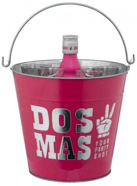 DOS MAS Ice Bucket inkl. 4 Einleger (pink)