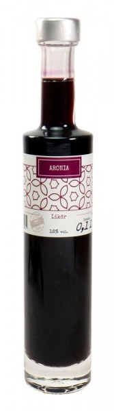 Aronia-Likör 0,10l Kenga-Flasche