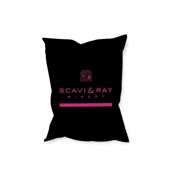 SCAVI & RAY Sitzsack XL Bean-Bag Black-Magenta