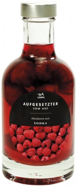 Aufgesetzter Himbeere 0,20l Nocturne-Flasche